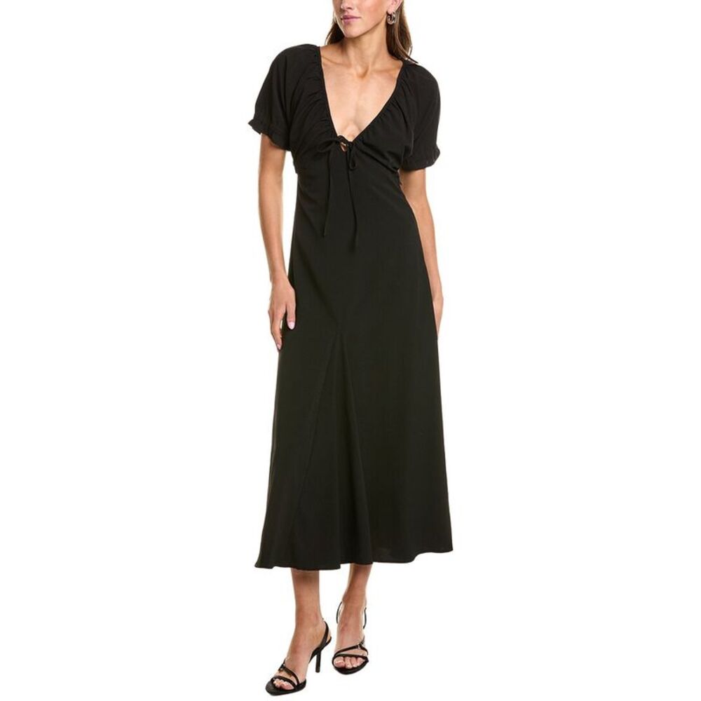 Ipponelli Womens  Midi Dress, Black
